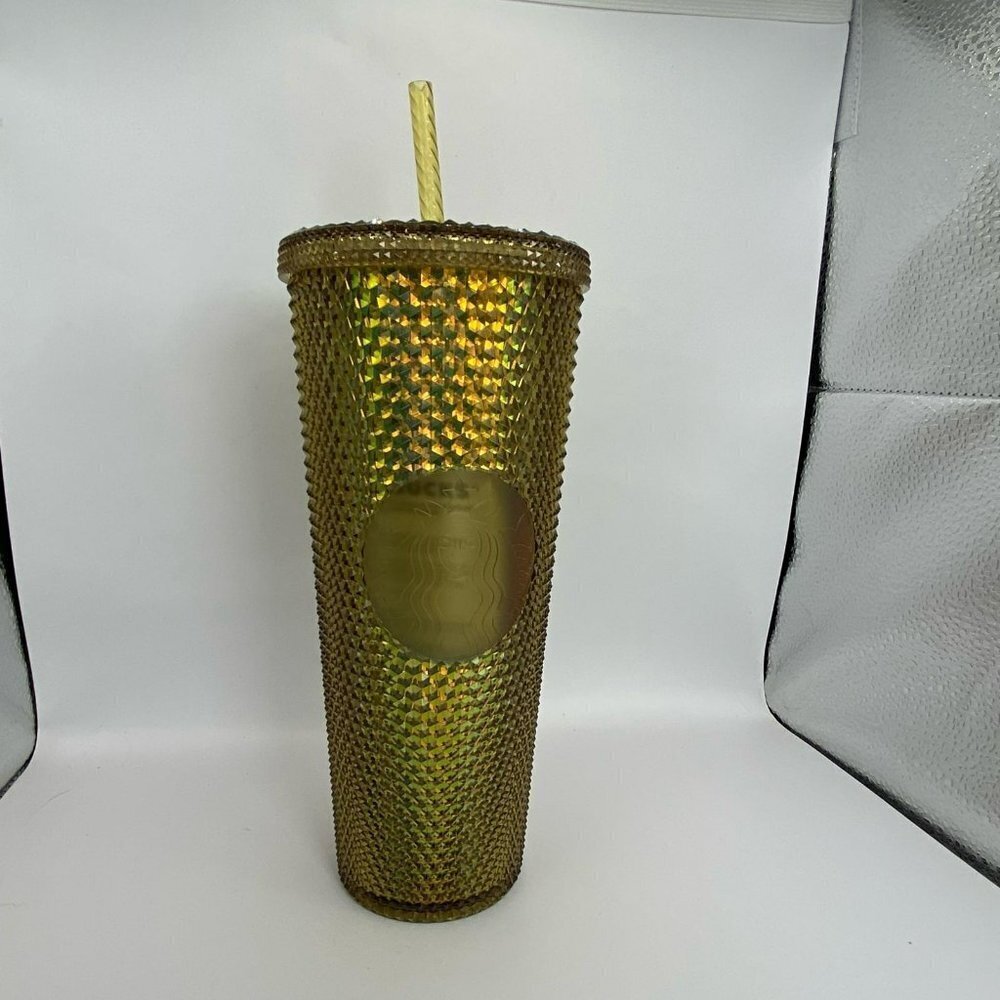 Starbucks Walt Disney World Exclusive‎ 50th Anniversary Gold Geometric Tumbler - Picture 5 of 12